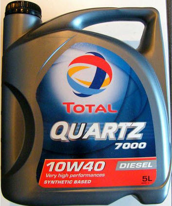 olej total 10W40 5L  diesel 7000 2202844 TOTAL